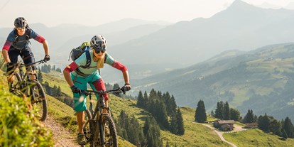 Mountainbikestrecken - Tirol - Bikevergnügen am Wiegalm-Trail in den Kitzbüheler Alpen.  - Kitzbüheler Alpen
