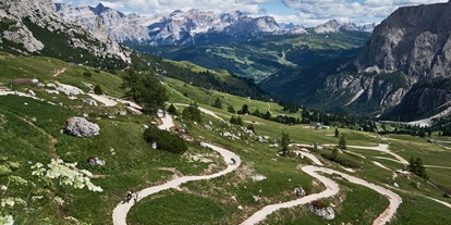 Mountainbikestrecken - Biketransport: Bike-Shuttle - Dolomites Val Gardena - Gröden