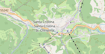Mountainbike Region auf Karte