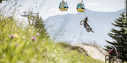 Mountainbikestrecken - Biketransport: Bergbahnen - Bike Region Serfaus-Fiss-Ladis