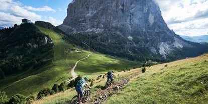 Mountainbikestrecken - Biketransport: öffentliche Verkehrsmittel - Südtirol - Bozen - Dolomites Val Gardena - Gröden