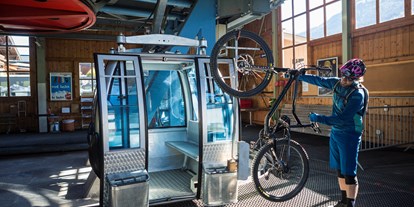 Mountainbikestrecken - Biketransport: Bergbahnen - Die Bikes werden kostenlos mit den Bergbahnen Neukirchen & Bramberg transportiert.  - Wildkogel-Arena Neukirchen & Bramberg