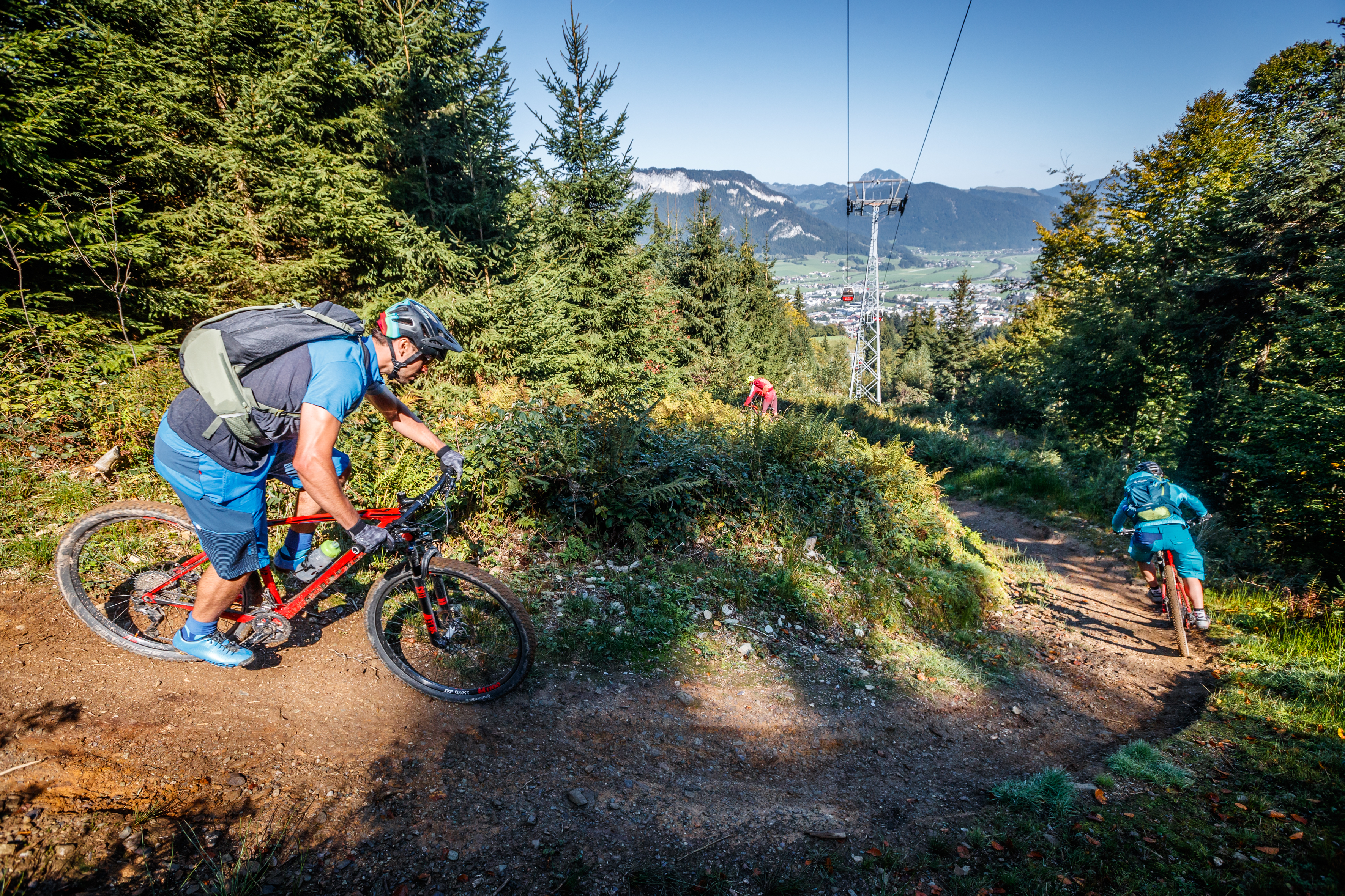 Kitzbüheler Alpen Trail Übersicht Fleckalm Trail