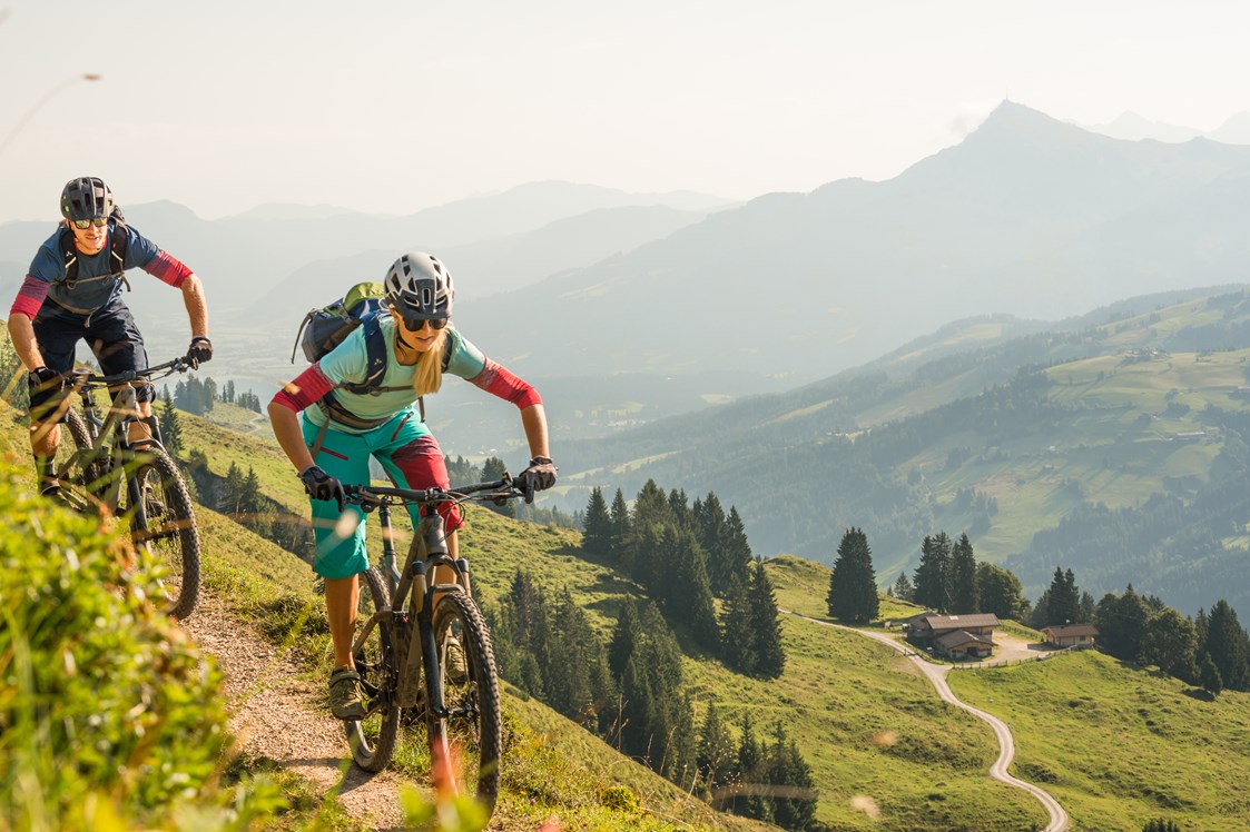 Mountainbike Region: Bikevergnügen am Wiegalm-Trail in den Kitzbüheler Alpen.  - Kitzbüheler Alpen