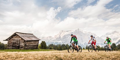 Mountainbikestrecken - Biketransport: öffentliche Verkehrsmittel - Südtirol - Bozen - Mountainbiken in Alta Badia, im Herzen der Dolomiten - UNESCO Welterbe - Alta Badia