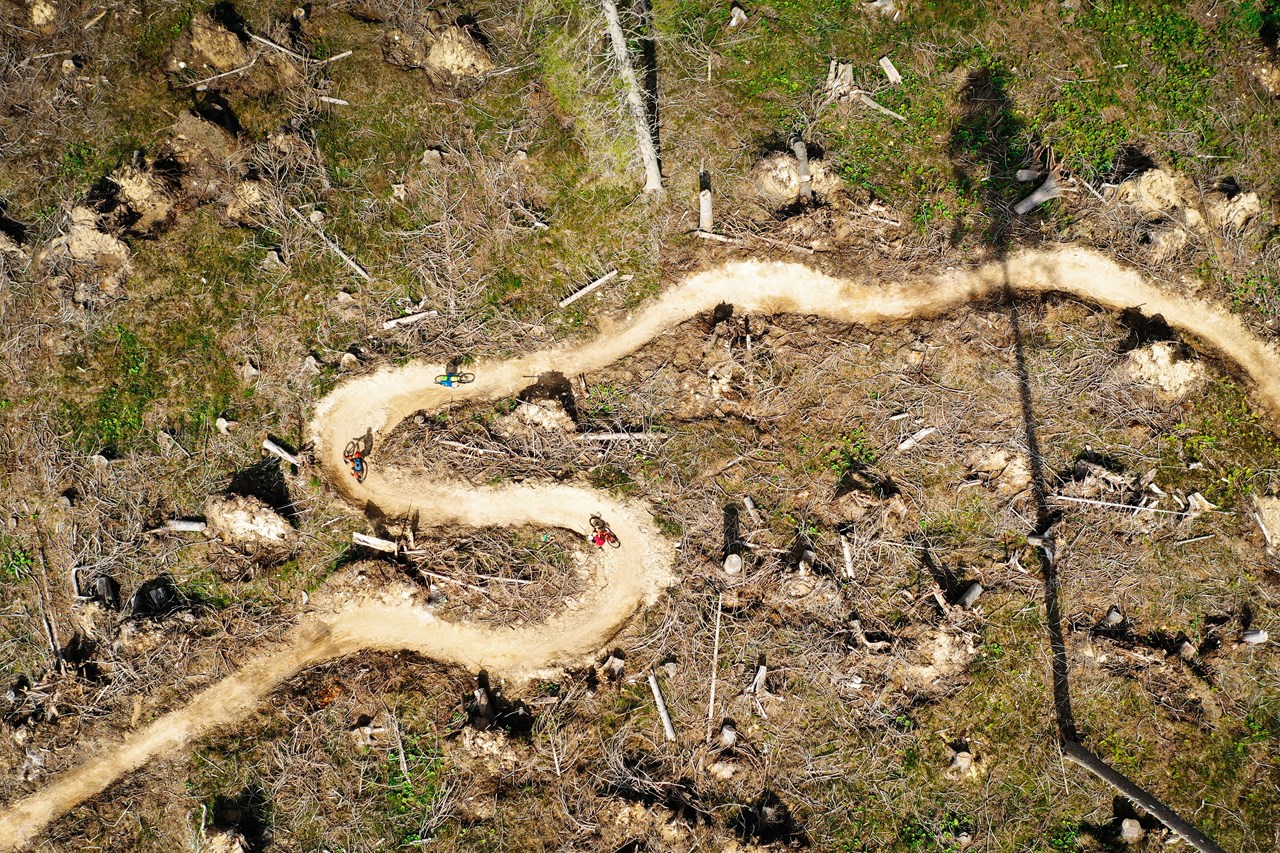 Dolomiten - Eggental Trail Übersicht 357 Pumpline & Carezza Trail