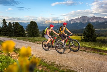 Mountainbike Region: Mountainbiken zwischen Rosengarten und Latemar. - Dolomiten - Eggental
